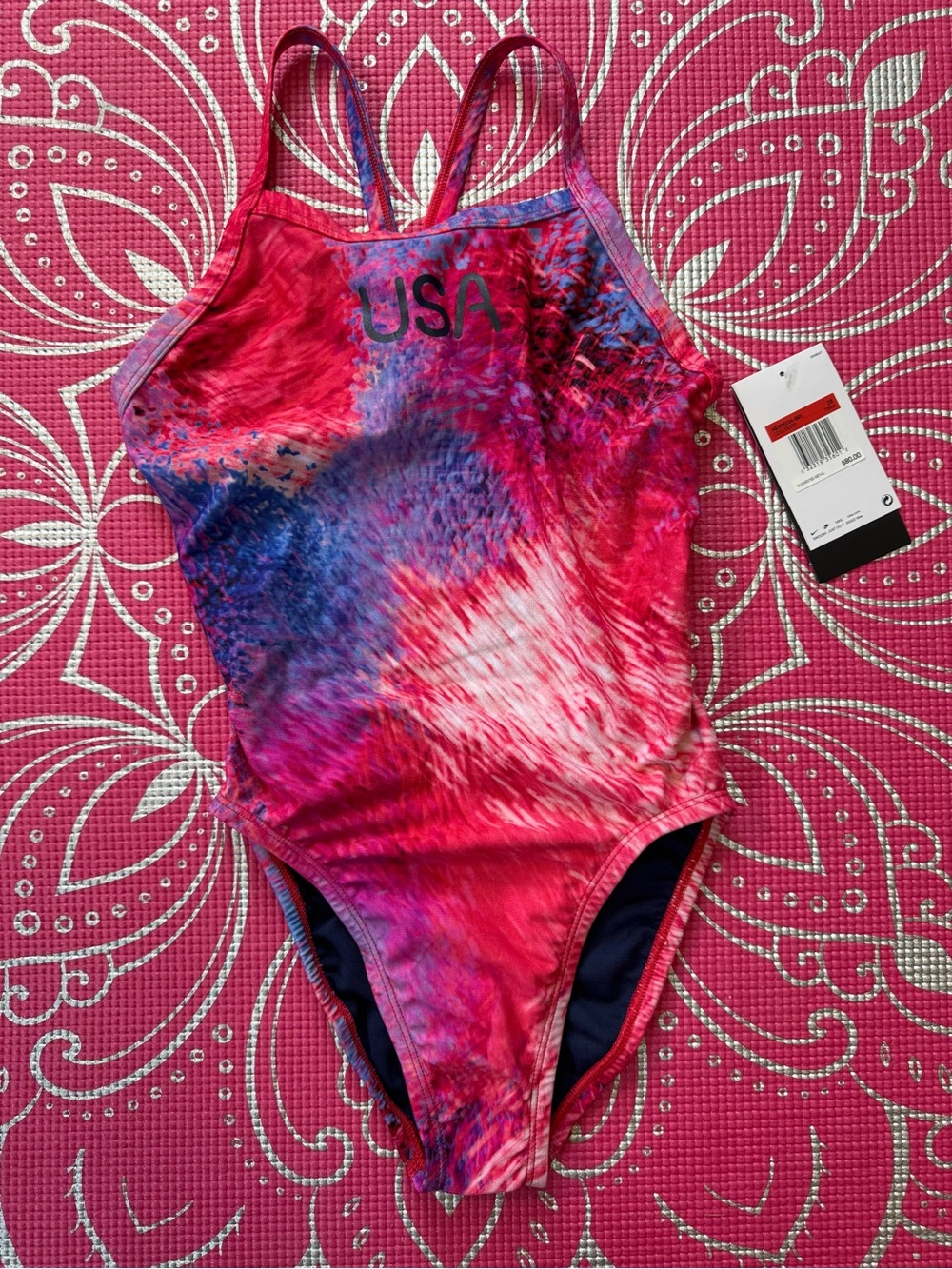 Nike Women's Racerback One-Piece Sz 28